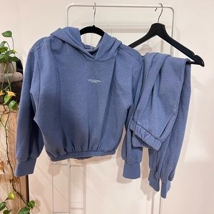 blue Zara lounge set